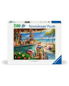 RAVENSBURGER 1500PC PUZZLE BEACH BAR BREEZES-RVG-17463
