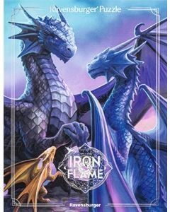 RAVENSBURGER 500PC PUZZLE ROMANTASY IRON FLAME-RVG-12004400