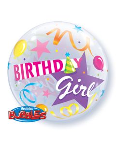 22 INCH SINGLE BUBBLE BDAY G P HAT 1CTP-QUA-27511