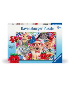 RAVENSBURGER 35PC PUZZLE BUNNIES AND BERRIES-RVG-12004063