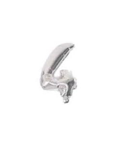 37 INCH AIR-HELIUM SILVER FOIL BALLOON 4 1CTP-PRO-92470