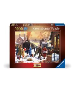 RAVENSBURGER 1000PC PUZZLE LAST TRAIN HOME-RVG-12001573