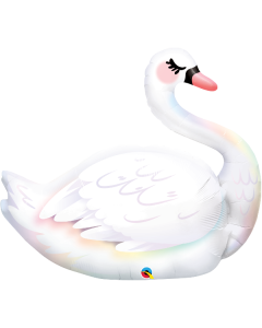 35 INCH FOIL SHAPE SWAN 1CTP-QUA-87971