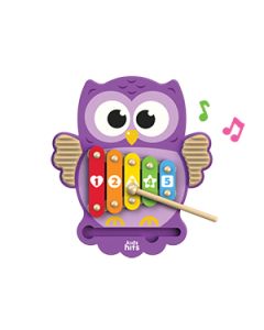KIDS HITS XYLOPHONE WOODEN OWL-KDH-KH20-019