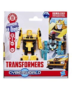 TRANSFORMERS CYBERWORLD ARMORED CYBER CHANGER ASST-HAS-G0747
