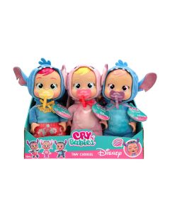 CRY BABIES TINY CUDDLES DISNEY STITCH 6 IN CDU-IMC-923294