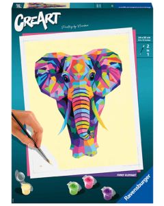 RAVENSBURGER CREART FUNKY ELEPHANT-RVG-28995