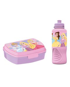 DISNEY PRINCESS ERGO SPORTS BOTTLE & FUNNY SBOX-STO-82968