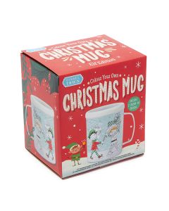 CHRISTMAS COLOURING MUG - 2 ASSTD-RMS-R01-1456