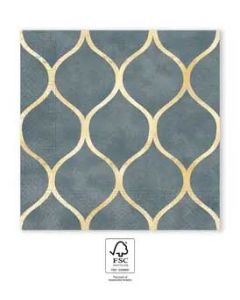GOLD CELLS 3PLY NAPKINS 33X33CM 20CT-PRO-96566