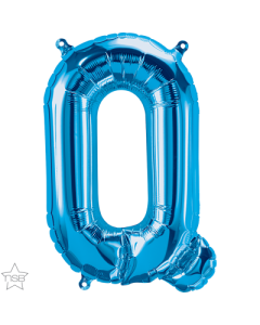16 IN FOIL BLUE LETTER Q AIR FILLED 1CTP-QUA-59414