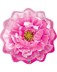 33 INCH FOIL SHAPE PINK PEONY 1CTP-QUA-18712