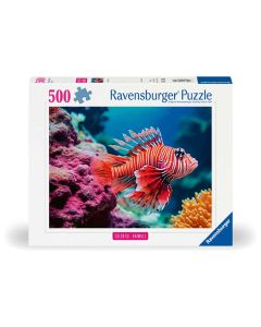 RAVENSBURGER 500PC PUZZLE RED LIONFISH-RVG-12001334