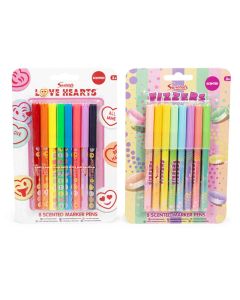 SWIZZELS 8 SCENTED MARKERS-RMS-66-0118