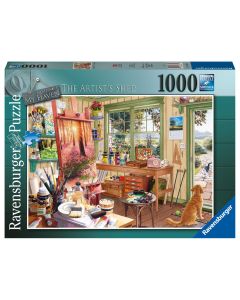 RAVENSBURGER 1000PC THE ARTIST SHED-RVG-17627