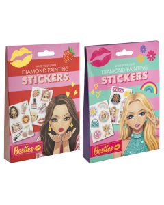 BESTIES MYO DIAMOND PAINTING 12 STICKERS 2 ASST-CCG-140048