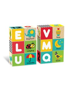 KIDS HITS ABC WOODEN CUBES-KDH-KH20-030
