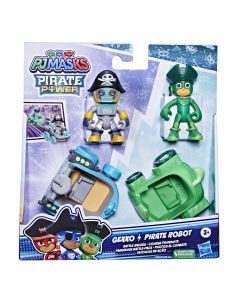 PJ MASKS-HERO VS VILLAIN BATTLE GEK VS PIRAT ROBOT-HAS-F4586