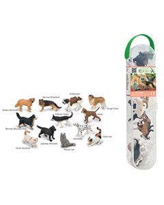 COLLECTA BOX OF MINI CATS AND DOGS-COL-A1232-NP