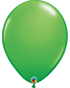 16 INCH LATEX PLAIN ROUND SPRING GREEN 50CTP-QUA-45714