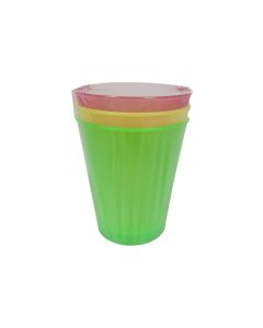 GIRLS REUSABLE CUPS 3 ASSORTED COLOURS-LCY-84760