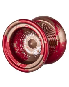 DUNCAN ROADRUNNER RED WITH GOLD ACID WASH-DUN-9266SE-C