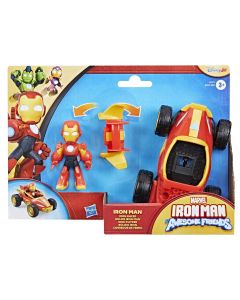 IRON MAN AND FRIENDS VEHICLE FIG ASST-HAS-G1257