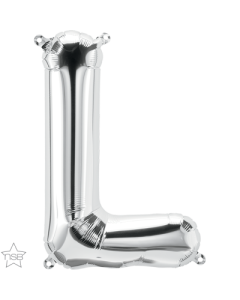 16 IN FOIL SILVER LETTER L AIR FILLED 1CTP-QUA-59622