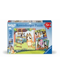 RAVENSBURGER 3X49PC BLUEY-RVG-12004378