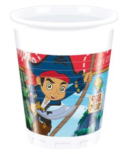 CAPTAIN JAKE PLASTIC CUPS 200ML 8CT-PRO-86237