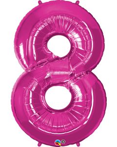 34 INCH FOIL NUMBER 8 MAGENTA 1CTP-QUA-30596