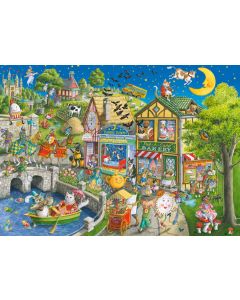 RAVENSBURGER 1000PC PUZZLE MOTHER GOOSEVILLE-RVG-12001352