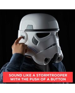 STAR WARS  IMPERIAL STORMTROOPER ELECTRONIC HELMET-HAS-B7097