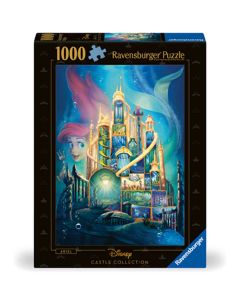 RAVENSBURGER 1000PC PUZZLE DISNEY CASTLE ARIEL-RVG-17337