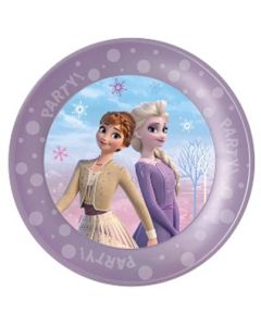REUSABLE FROZEN II WIND SPIRIT PARTY PLATE 21CM-PRO-96269S