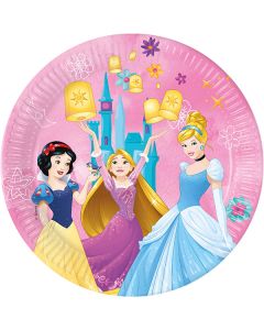 PRINCESS LIVE YOUR STORY PAPER PLTES 23CM 8CT -PET-PRO-94069