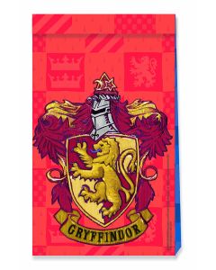 HARRY POTTER HOGWARTS HOUSE PAPER PARTY BAGS 4CT-PRO-93369