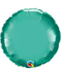 18 INCH FOIL RND CHROME GREEN 1CTP-QUA-90033