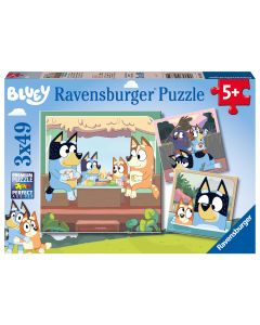RAVENSBURGER 3X49PC BLUEY-RVG-5685