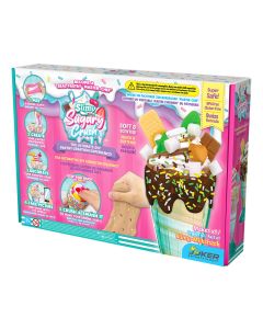 SLIMY SUGARY CRUSH ICE CHOCOLATE COOKIE MILKSHAKE-JKR-36100-CHOCO