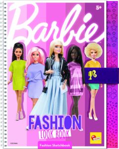 BARBIE SKETCHBOOK FASHION LOOK BOOK-LIS-12877