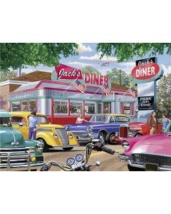 RAVENSBURGER 750PC PUZZLE JACKS DINER-RVG-19938