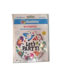 18 INCH FOIL RND LETS PARTY GNOME 5CTP-LCY-85596
