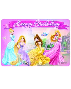 PRINCESS DREAMING HAPPY BIRTHDAY DECOR CANDLE 1CT-PRO-82904