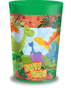 HAPPY DINO TREK PP STACKABLE TUMBLER 200ML-KIE-84652