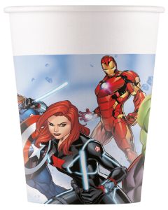 AVENGERS INFINITY STONES PAPER CUPS 200ML 8CT-PRO-93872