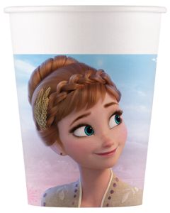 FROZEN II WIND SPIRIT PAPER CUPS 200ML 8CT-PRO-94738