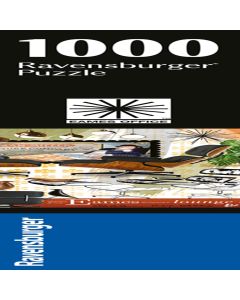 RAVENSBURGER 1000PC PUZZLE EAMES CLASSIC DESIGNS-RVG-12000399