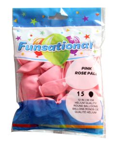 FS 12 INCH LATEX STANDARD COLOUR PINK 15CTP-QUA-70909