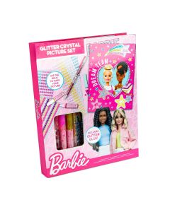 BARBIE CORE GLITTER METALLIC CRYSTAL PICTURE SET-RMS-99-0167
